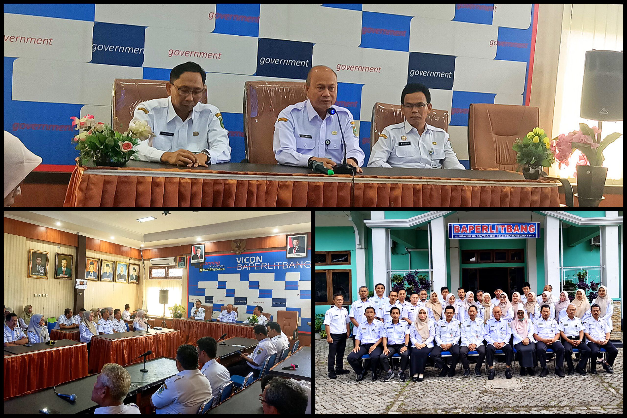 Featured image for Kunjungan Kedinasan dan Silaturahmi Sekda Kabupaten Banjarnegara Drs. Indarto, M.Si ke Baperlitbang Kabupaten Banjarnegara jelang Purna Tugas